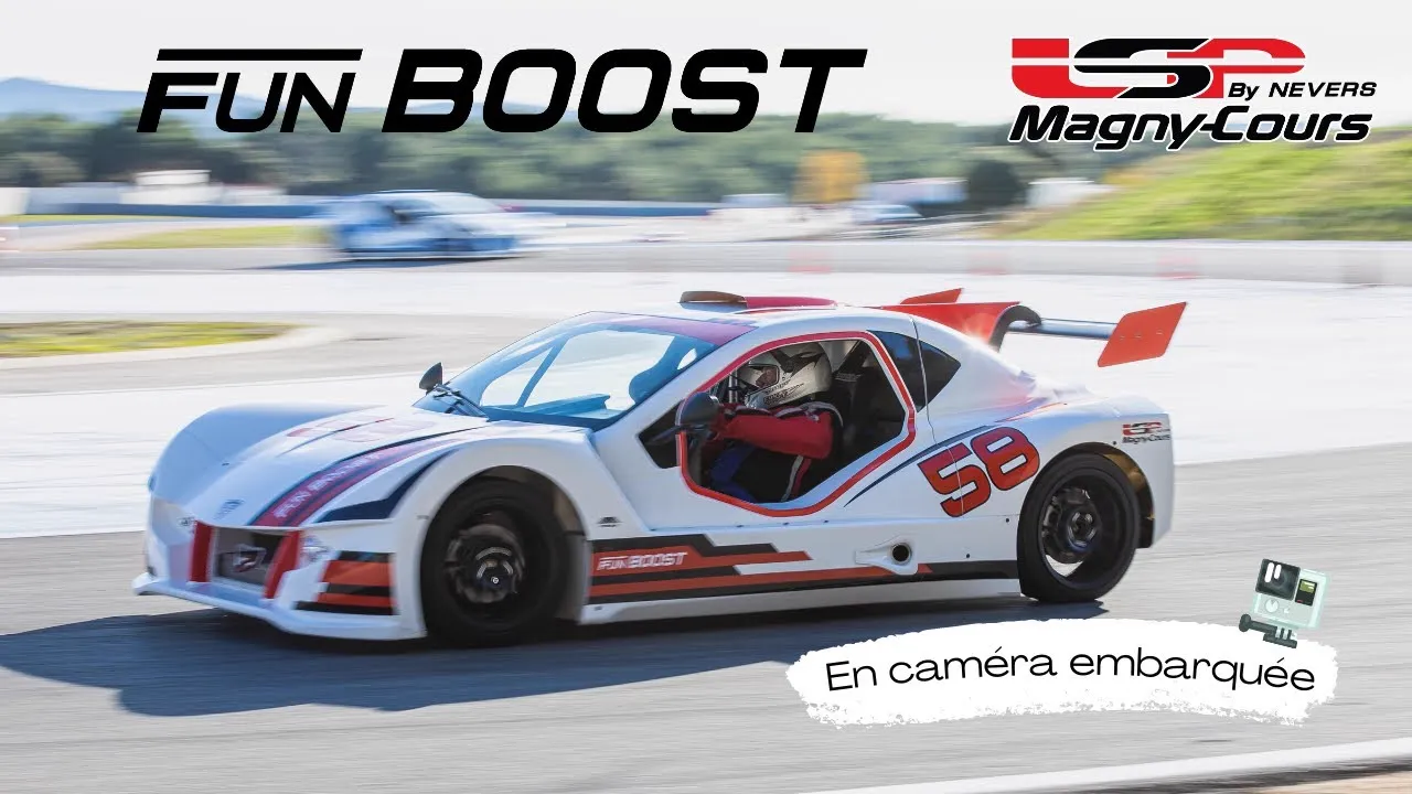 Prototype Fun Boost en piste à Magny-Cours
